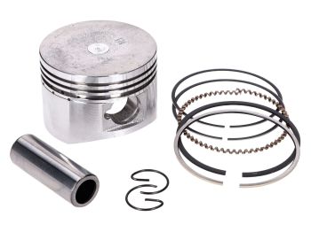 piston set for GY6 125cc 52,4mm 15mm piston pin