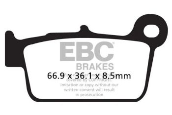 BRAKE PAD CARBON ENDURO