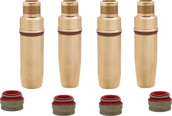 VALVE GUIDE KIT BRONZE O/S +0.001"" EVO TC
