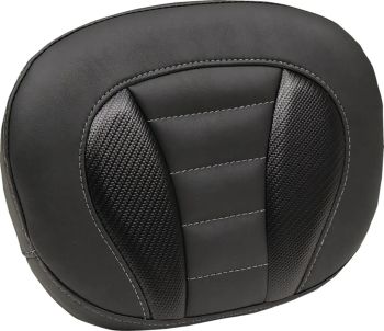 PAD SISSY BAR BLACK W/GUN META