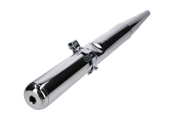 exhaust chromed 28mm for Simson S51 Enduro, S70 Enduro