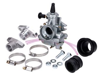 Carburetor set 20mm intake manifold connection rubber for Zündapp C50, GTS50, KS50 517