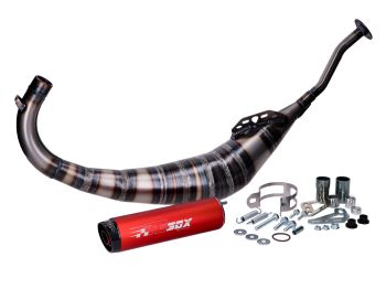 exhaust Tecnigas G-Box for Yamaha TZR, Aprilia RS50, Rieju RS (AM6)