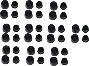 COVER BOLT DEEP 1 HEX BK