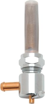 PETCOCK RND CHR 5/16"IN