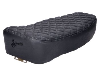 seat kit Schmitt diamond quilted, black / grey for Simson S50, S51, S70