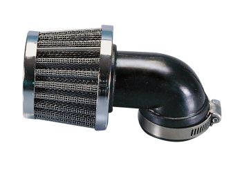 air filter Polini D.35 metal air box 35mm 90° for PHVA, PHBN, PHBG, PHBD carburetor