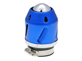 air filter Grenade blue straight version 42mm carb connection