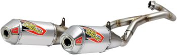 EXHAUST T6 SS DUAL S/A
