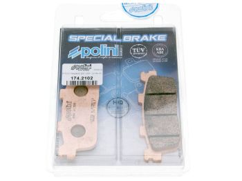 brake pads Polini sintered for Kymco K-XCT, People GT, S, X-Citing, New