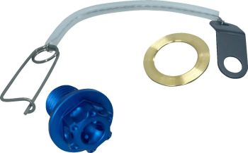DRAIN PLUG 14X1.5 BLU