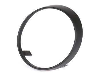 Headlight rim -MOTO NOSTRA- Vespa GTS Notte, GTV i.e. Sei Giorni 300 (ZAPMA3602), GTS i.e. Super300 HPE (ZAPMA3600), GTS HPE 300 E4 (M4A36M) - flat black