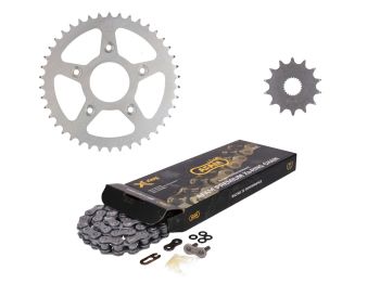 chain kit AFAM 17/40 teeth for Aprilia RS125 99-05, RS 125 Tuono