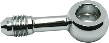 BANJO FITTING AN3 CHROME