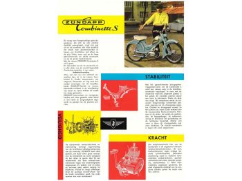 Brochure A4 Dutch original Combinette S for Zündapp Combinette S