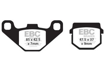 BRAKE PAD CARBON SCOOTER