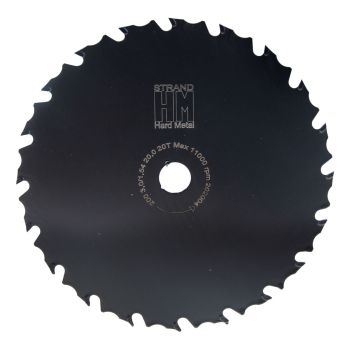 Strand Saw blade Carbide Ø 225mm / Ø 20mm 20 t.