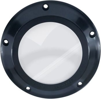 COVER DERBY CLEAR BLK