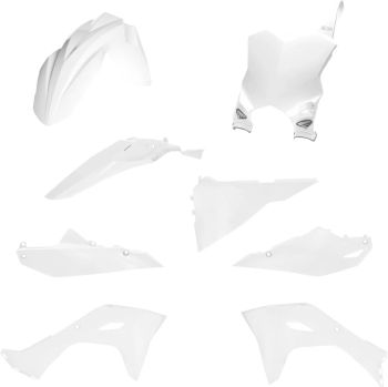 5 PIECE BODY KIT REPLICA WHITE