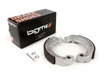 Brake shoes -BGM PRO Ø=150x24mm- VESPA PX (f/r), PK (f/r), T5 125cc (f/r), Rally180 (VSD1T), Rally200 (VSE1T) (r), Sprint (r), TS125 (VNL3T) (r), GT125 (VNL2T) (r), GTR125 (VNL2T) (r), GL150 (VLA1T) (r), SS180 (r), GS160 (r), GS150 / GS3 (VS5T) (r)