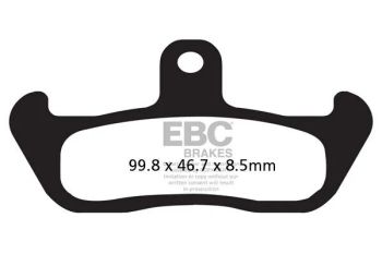 BRAKE PAD ORGANIC STREET