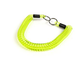 Key ring -MOTO NOSTRA Spiral- length 300mm - z.B. für Vespa Klassik (Verbindung zwischen Zündschloß im Lenkerdeckel und/oder Lenk-/Gepäckfachschloß bei PX alt, Rally, Sprint, ET3, Motovespa etc.) green