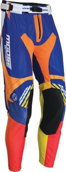 PANT SAHARA BLUE/ORANGE SLIM 30