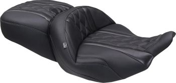 SEAT SUPER TOURING DLX ONE PIECE GUN METAL GRAY THREAD