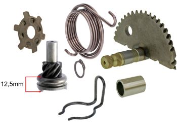 kickstart repair kit 12.5mm for Peugeot 50cc vertical