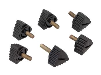 Side protection screws set swiing black for Puch X30 Sport, NG