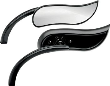 MIRROR UPSWEPT BLK RIGHT