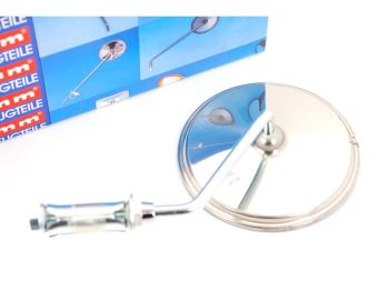 handlebar mirror inside round left boom for moped moped mokick