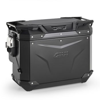 Givi Trekker Outback EVO Black Alu cam-side cutout Right 40ltr sold without loc