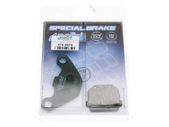 brake pads Polini organic for Gilera Stalker Storm