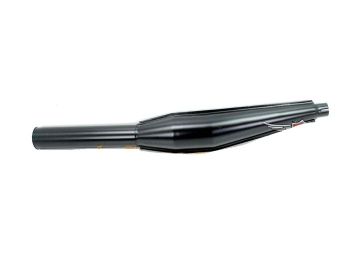 tuning Exhaust 28mm Racing Exhaust Black Fuego for Moped Moped Mokick KKR