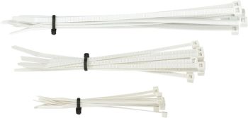 CABLE TIES MSE WHITE 30PK
