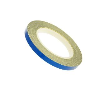 reflective wheel / rim stripe 5mm in width - blue - 600cm in length