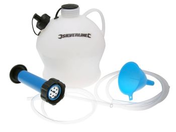 oil & fluid extractor pump Silverline 4L