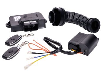 control unit / ECU with remote control 25km/h to 50km/h for Vespa Primavera, Sprint, Piaggio ZIP 4T Euro 5