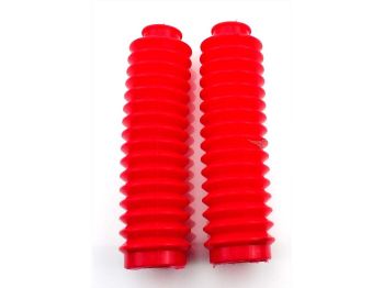 Bellows telescopic fork rubber red for Yamaha DT 50 80 MX