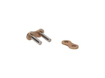 chain master link joint rivet-style AFAM MX-Racing golden - A428 MX-G