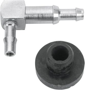 SINGLE TANK FITTING 90DEG
