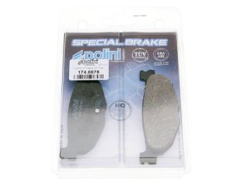 brake pads Polini organic for Yamaha Majesty 400, T-Max 500