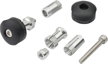 BAR END PLUG BLK