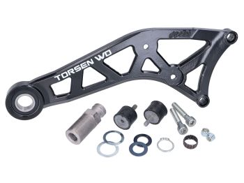 swing arm Polini Torsen WD engine brace for Minarelli horizontal long