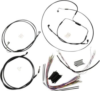 CONTROL CABLE KIT XR BLK