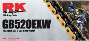 CHAIN X-RING 520X070 GOLD
