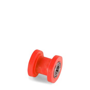 Roulette de chaine rouge - 10mm
