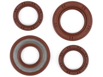 Oil seal set engine -BGM PRO, FKM/Viton® (E10/etahnol resistant)- Piaggio 125-180 cc 2-stroke