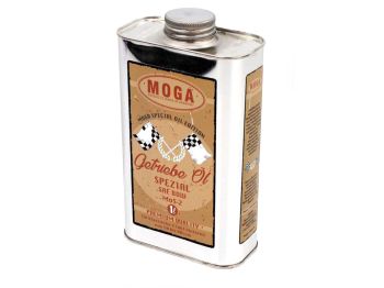 Gearbox oil special MOGA 1 liter SAE80 MoS-2 classic in tin can for moped moped mokick